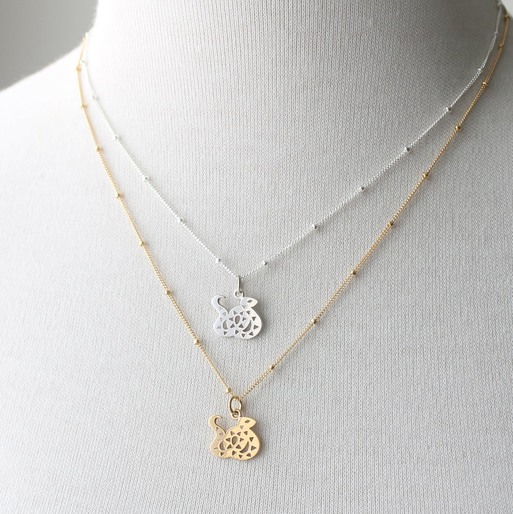Year of the Snake necklace