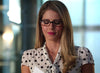 Felicity Smoak Black Spinel Threader Earrings seen on Arrow