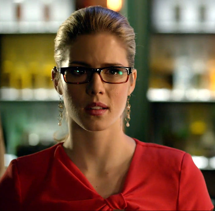 Gemstone Earrings Felicity Smoak Arrow