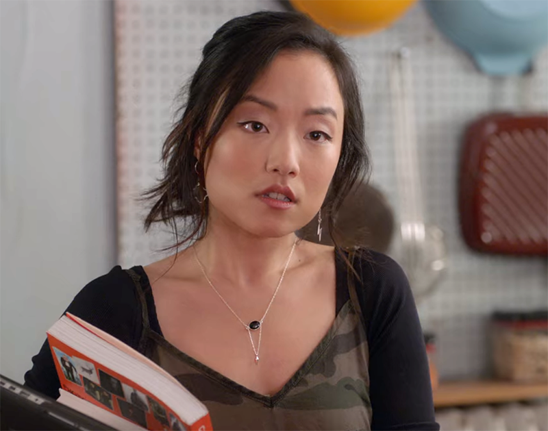 Janet Kim's Convenience lightning earrings 