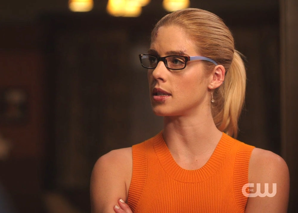 Felicity Smoak herkimer threader earrings