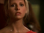 Buffy (Sarah Michelle Gellar) in a Silver Tab Necklace by Peggy Li