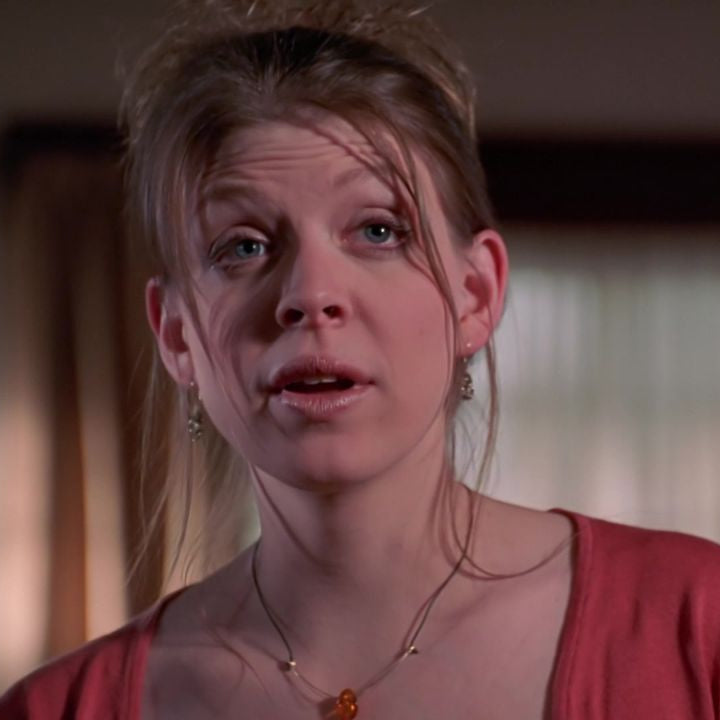 Amber and leather necklace Tara btvs