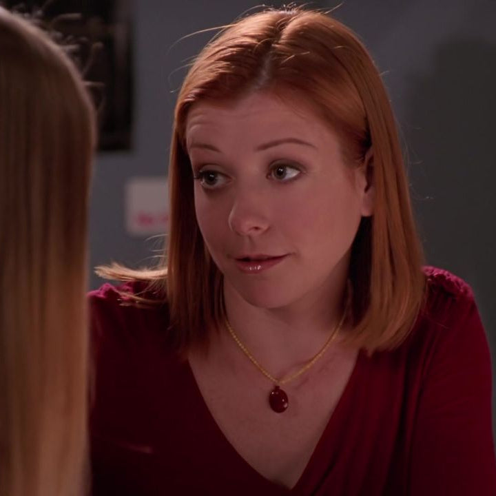 Willow yellow stone necklace btvs