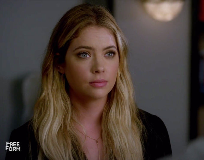 Hanna (Ashley Benson) Hematite Lariat Necklace Pretty Little Liars