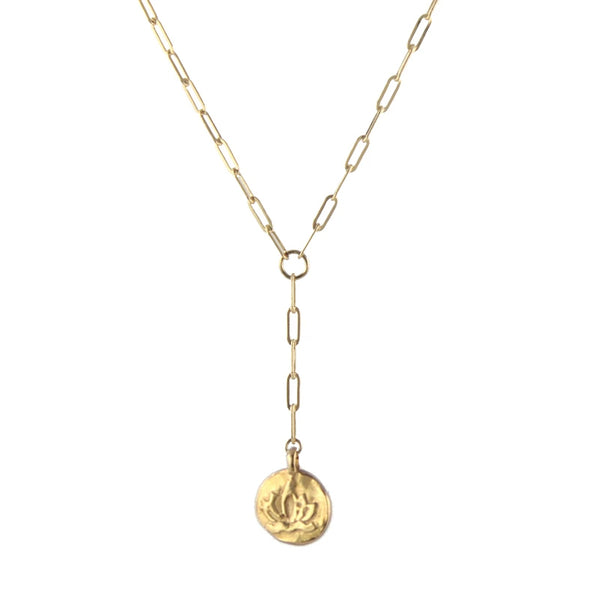 Y Coin Necklace