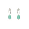 Amazonite Oval Earrings