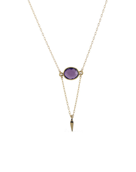 Amethyst Point Necklace