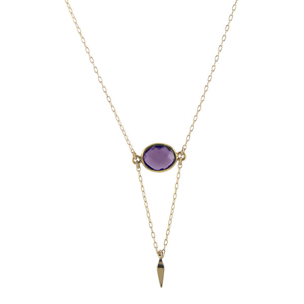 Amethyst Point Necklace