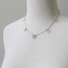 Aquamarine Spires Necklace