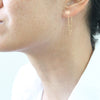 Draped Rose Quartz Earrings seen on Arrow