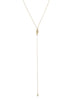 Basic Beaded Lariat Necklace