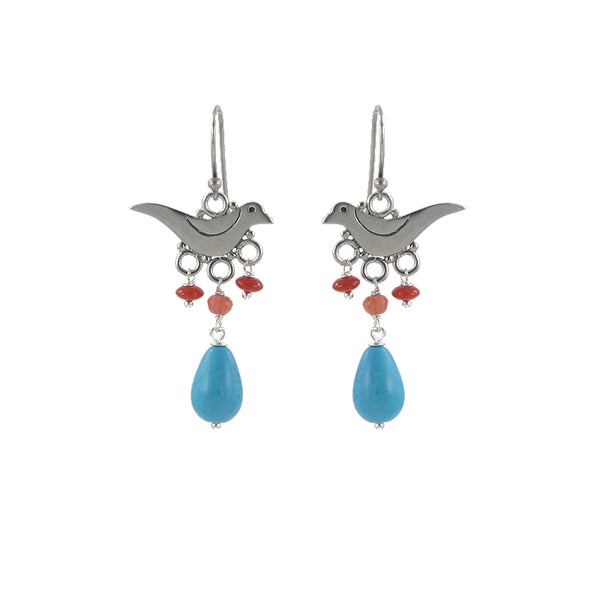 Bright Bird Earrings