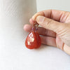 Carnelian Teardrop Earrings