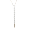 Chevron Lariat Necklace