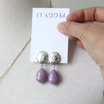 Kat The Bold Type purple earrings