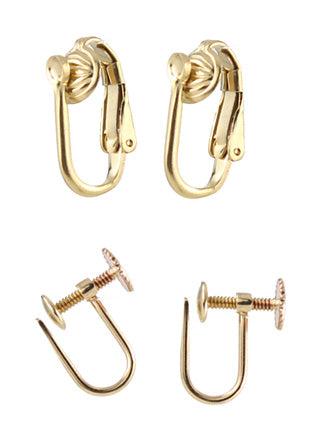 Clip-On Earrings Converters, Convert Pierced Earrings Into Clip-On Ear