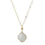 Labradorite gem necklace by Peggy Li