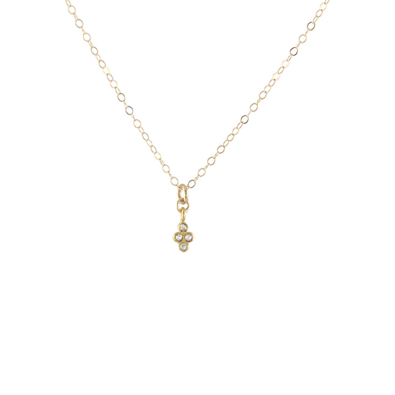 Diamond Clover Necklace