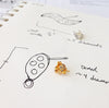 handmade jewelry sketch Peggy Li Creations