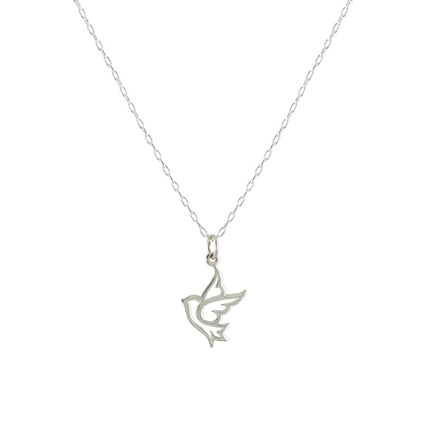 Dove Charm Necklace