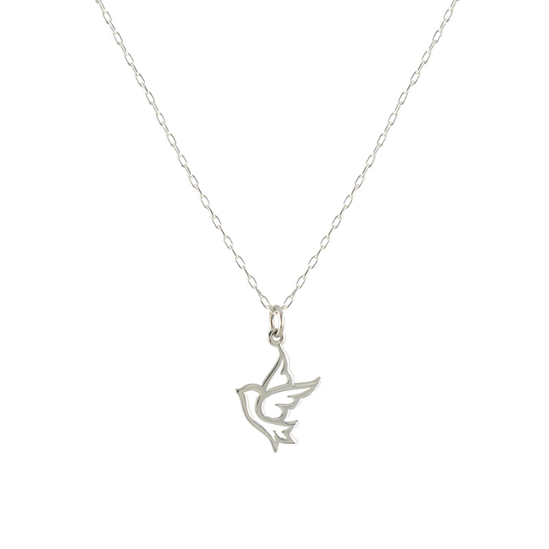 Dove Charm Necklace