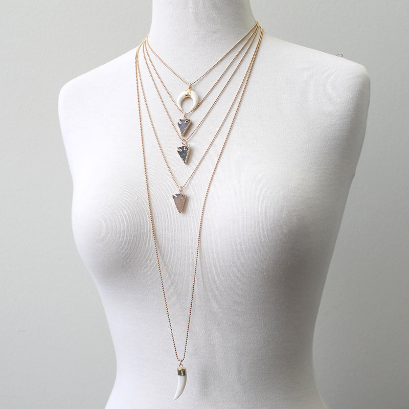 Shell Tusk Necklace