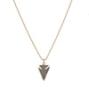 Druzy Arrowhead Necklace