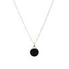 Tiger Ebony Disc Necklace