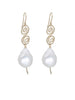 Jumbo Pearl Drop Earrings