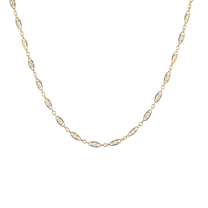 Filigree Chain Necklace