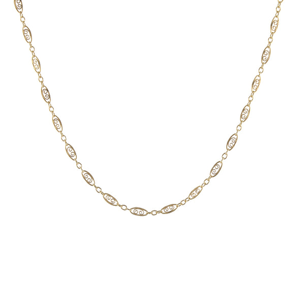 Filigree Chain Necklace