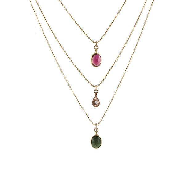 Fine gems necklace