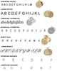 Fonts available for initial charms