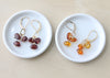 Tumbled Gemstone Earrings detail