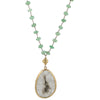 Green goddess necklace