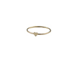 Heart stacking ring