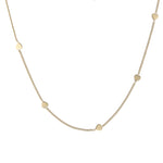 Simple Hearts necklace, gold