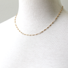 Herkimer Barrel Chain necklace