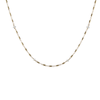 Herkimer Barrel Chain necklace