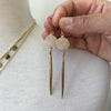 Druzy Spike Earrings by Peggy Li