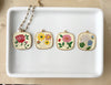 Vintage floral pendants