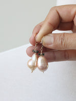 Plush Baroque Pearl Earrings