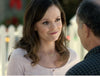 Rachel Boston wears a Leaf Necklace on A Rose for Christmas