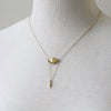 Citrine Point Necklace