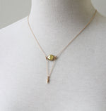 Citrine Point Necklace
