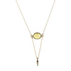 Citrine Point Necklace