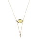 Citrine Point Necklace