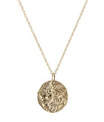 Ancient Lion Coin Necklace