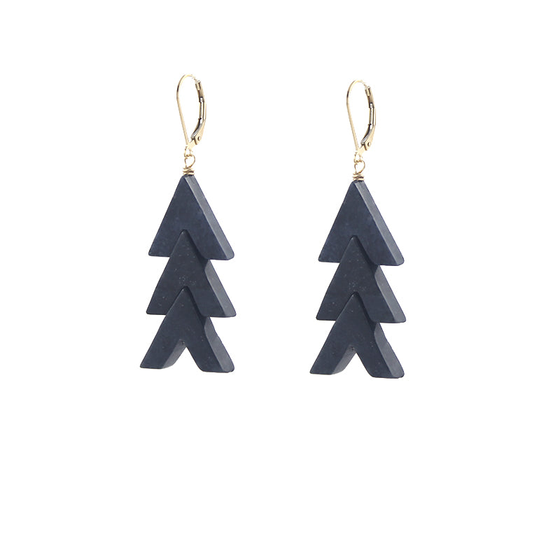 Chevron Stack Earrings